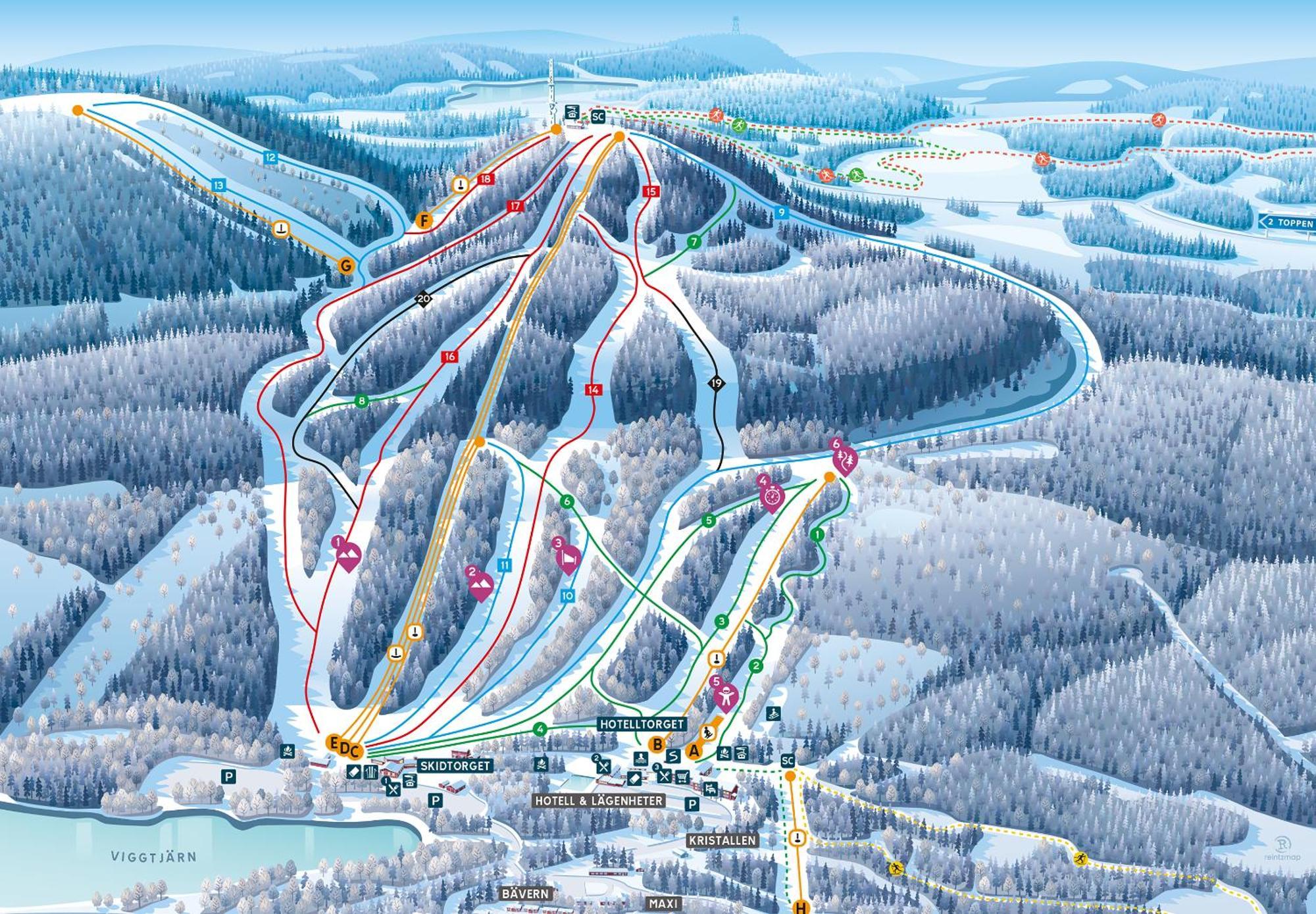 Hassela Ski Resort Luaran gambar