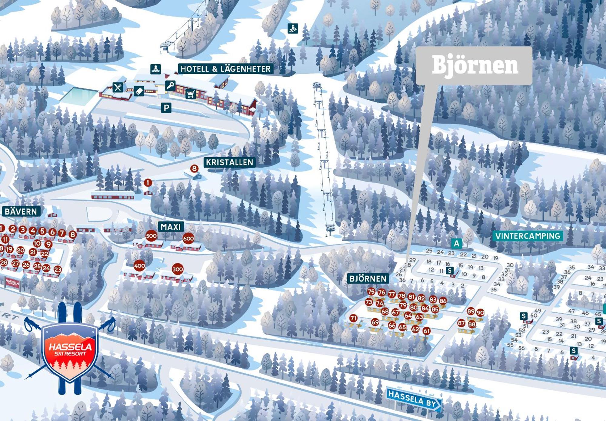 Hassela Ski Resort Luaran gambar
